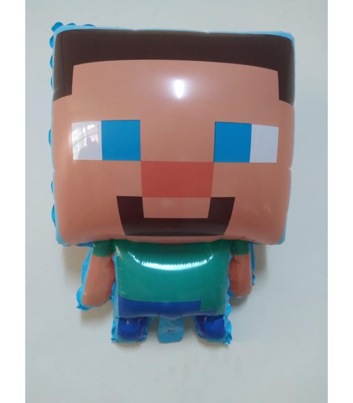 2023 Toptan orta folyo uçan balon Minecraft